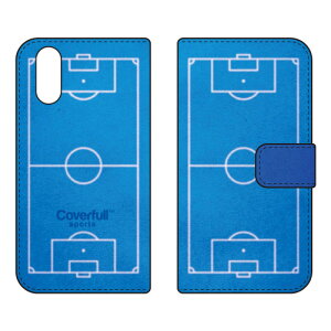 �蒠�^�X�}�[�g�t�H���P�[�X �T�b�J�[�R�[�g �u���[ Xperia 10 VI SOG14 SO-52E A402SO XQ-ES44 Coverfull �P�[�X �J�o�[ �X�}�z�P�[�X �������� �ϏՌ� �v�����g �ی� �Ռ��z��