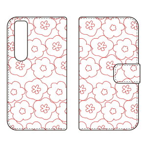 �蒠�^�X�}�[�g�t�H���P�[�X Cf LTD �p�^�[��-128 Xperia 1 VII SOG15 SO-51F A501SO XQ-FS44 Coverfull �P�[�X �J�o�[ �X�}�z�P�[�X �������� �ϏՌ� �v�����g �ی� �Ռ��z��