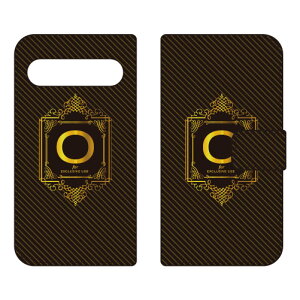 �蒠�^�X�}�[�g�t�H���P�[�X Cf LTD ���O�W���A���[ �C�j�V���� �A���t�@�x�b�g O �i�S�[���h�C�G���[�j Xperia 10 VII SOG16 SO-52F A502SO XQ-FE44 Coverfull �P�[�X �J�o�[ �X�}�z�P�[�X �������� �ϏՌ� 