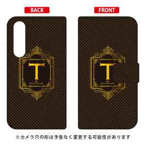 �蒠�^�X�}�[�g�t�H���P�[�X Cf LTD ���O�W���A���[ �C�j�V���� �A���t�@�x�b�g T �i�S�[���h�C�G���[�j Xperia 5 SOV41�ESO-01M�E901SO�EJ9260 au�Edocomo�ESoftBank�EMVNO�X�}�z�iSIM�t���[�[���j Coverfull xpe