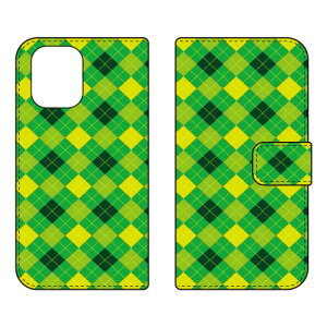 �蒠�^�X�}�[�g�t�H���P�[�X Cf LTD �`�F�b�N�� �iGREEN�j Redmi 12 5G XIG03 A401XM Coverfull �P�[�X �J�o�[ �X�}�z�P�[�X �������� �ϏՌ� �v�����g �ی� �Ռ��z��