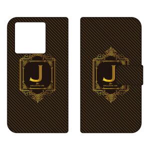 �蒠�^�X�}�[�g�t�H���P�[�X Cf LTD ���O�W���A���[ �C�j�V���� �A���t�@�x�b�g J �i�S�[���h�C�G���[�j Xiaomi 13T XIG04 Coverfull �P�[�X �J�o�[ �X�}�z�P�[�X �������� �ϏՌ� �v�����g �ی� �Ռ�