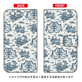 手帳型スマートフォンケース SINDEE 「Toile De Jouy」 arrows SV F-03H・M03・M04・M04 PREMIUM・TONE m17 docomo・MVNOスマホ（SIMフリー端末） SECOND SKIN arrows sv f-03h ケース arrows sv f-03h カバー f-03hケース f-03hカバー f 03h 送料無料