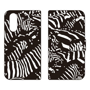 �蒠�^�X�}�[�g�t�H���P�[�X Zebra camo �u���b�N design by ROTM arrows We2 F-52E FCG02 A402FC SECOND SKIN �P�[�X �J�o�[ �X�}�z�P�[�X �������� �ϏՌ� �v�����g �ی� �Ռ��z��