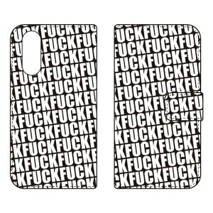 �蒠�^�X�}�[�g�t�H���P�[�X Cf LTD FUCK�p�^�[�� �u���b�N arrows We2 F-52E FCG02 A402FC Coverfull �P�[�X �J�o�[ �X�}�z�P�[�X �������� �ϏՌ� �v�����g �ی� �Ռ��z��
