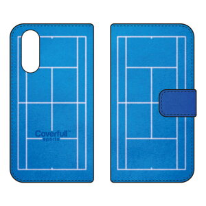 �蒠�^�X�}�[�g�t�H���P�[�X �e�j�X�R�[�g �u���[ arrows We2 F-52E FCG02 A402FC Coverfull �P�[�X �J�o�[ �X�}�z�P�[�X �������� �ϏՌ� �v�����g �ی� �Ռ��z��