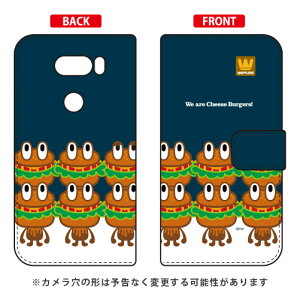�蒠�^�X�}�[�g�t�H���P�[�X �ucheese burgers�v design by PansonWorks V30+ L-01K�EJOJO L-02K�Eisai V30+ LGV35 docomo�Eau SECOND SKIN v30+ �P�[�X v30+ �J�o�[ V30 �W���W�� �C�T�C l-01k l-02k lgv35 �P�[�X V30 �W���W�� ��