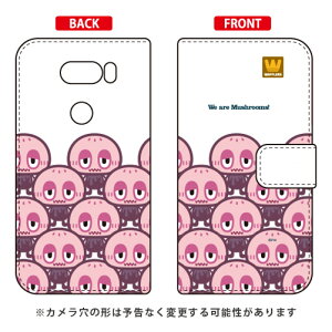 �蒠�^�X�}�[�g�t�H���P�[�X �umushrooms�v design by PansonWorks V30+ L-01K�EJOJO L-02K�Eisai V30+ LGV35 docomo�Eau SECOND SKIN v30+ �P�[�X v30+ �J�o�[ V30 �W���W�� �C�T�C l-01k l-02k lgv35 �P�[�X V30 �W���W�� �C�T�C 