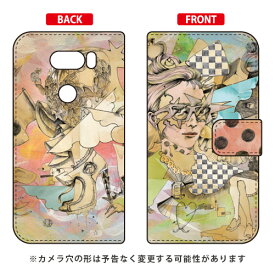 手帳型スマートフォンケース MIKATAMO 「Idea circuit 01_2」 V30+ L-01K・JOJO L-02K・isai V30+ LGV35 docomo・au SECOND SKIN v30+ ケース v30+ カバー V30 ジョジョ イサイ l-01k l-02k lgv35 ケース V30 ジョジョ イサイ l-01k l-02k 送料無料