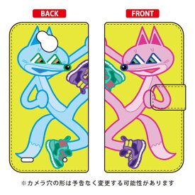 手帳型スマートフォンケース ICHASU 「X-FOX」 Disney Mobile on docomo DM-02H docomo SECOND SKIN dm-02h ケース dm-02h カバー dm-02h スマホケース dm-02h スマホカバー 送料無料