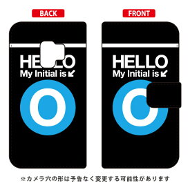 手帳型スマートフォンケース Cf LTD サブウェイ イニシャル アルファベット O （サックス） Galaxy S9 SC-02K・SCV38 docomo・au Coverfull galaxy s9 ケース galaxy s9 カバー ギャラクシーs9 ケース ギャラクシーs9 カバー sc-02k ケース 送料無料