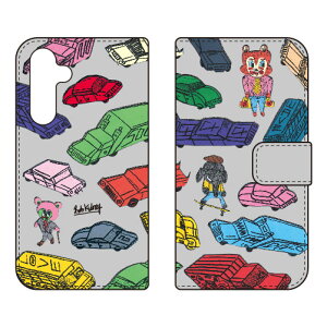 �蒠�^�X�}�[�g�t�H���P�[�X Rob Kidney �uDreamy Cars�v Galaxy A55 5G SC-53E SCG27 SECOND SKIN �P�[�X �J�o�[ �X�}�z�P�[�X �������� �ϏՌ� �v�����g �ی� �Ռ��z��