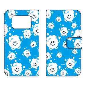 �蒠�^�X�}�[�g�t�H���P�[�X �ububbles ���C�g�u���[�v design by PansonWorks AQUOS R6 SH-51B�EA101SH�ESH-M22 docomo�ESoftBank�EMVNO�X�}�z�iSIM�t���[�[���j SECOND SKIN sh-51b a101sh �J�o�[ sh-51b a101sh �P�[�X aquos r6 