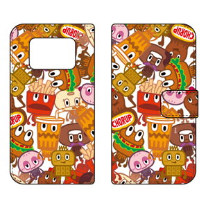 �蒠�^�X�}�[�g�t�H���P�[�X �uwafflers�v design by PansonWorks AQUOS R6 SH-51B�EA101SH�ESH-M22 docomo�ESoftBank�EMVNO�X�}�z�iSIM�t���[�[���j SECOND SKIN sh-51b a101sh �J�o�[ sh-51b a101sh �P�[�X aquos r6 sh-51b a101sh �P