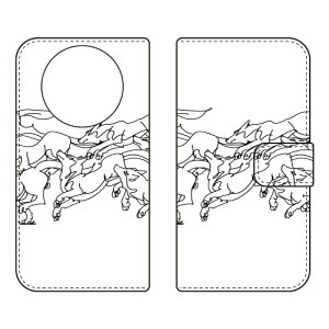 �蒠�^�X�}�[�g�t�H���P�[�X Yohei Takahashi �uWolvesribbon�v AQUOS R8 pro SH-51D A301SH SH-R80P SECOND SKIN �P�[�X �J�o�[ �X�}�z�P�[�X �������� �ϏՌ� �v�����g �ی� �Ռ��z��