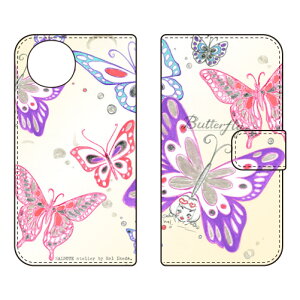 �蒠�^�X�}�[�g�t�H���P�[�X �r�c�n�� �uButterfly2 �N���[���v AQUOS wish4 SH-52E A402SH SH-M27 A403SH SHG13 SECOND SKIN �P�[�X �J�o�[ �X�}�z�P�[�X �������� �ϏՌ� �v�����g �ی� �Ռ��z��
