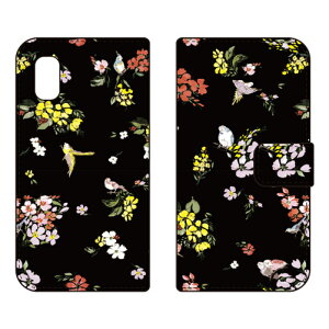 �蒠�^�X�}�[�g�t�H���P�[�X SINDEE �uFly Flower �i�u���b�N�j�v AQUOS wish3 SH-53D A302SH A303SH SH-M25 SECOND SKIN �P�[�X �J�o�[ �X�}�z�P�[�X �������� �ϏՌ� �v�����g �ی� �Ռ��z��