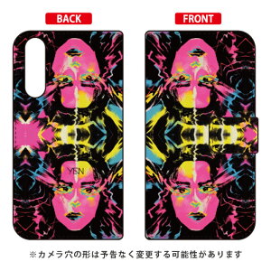 手帳型スマートフォンケース MICROU 「GIRL」 Xperia 10 II SO-41A・SOV43・A001SO・XQ-AU42 docomo・au・Y!mobile・MVNOスマホ(SIMフリー端末) SECOND SKIN xperia 10 II ケース xperia 10 II カバー so-41a ケース so-41a カバ