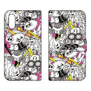 蒠^X}[gtHP[X ICHASU uCARTOONv Xperia Ace II SO-41B docomo SECOND SKIN 󒍐Y X}zP[X 蒠^P[X xperia ace ii Jo[ GNX؃Aace ii X}zP[XGNX؃Aace ii Jo[ 