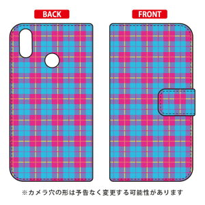 �蒠�^�X�}�[�g�t�H���P�[�X Cf LTD �`�F�b�N�� �iBLUE×PINK�j ZenFone Max M2 ZB633KL MVNO�X�}�z�iSIM�t���[�[���j Coverfull zenfone max m2 �P�[�X zenfone max m2 �J�o�[ zb633kl �P�[�X zb633kl �J�o�[ �[���t�H���}