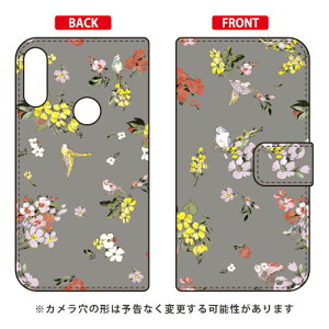 �蒠�^�X�}�[�g�t�H���P�[�X SINDEE �uFly Flower �i�O���[�j�v ZenFone Max Pro M2 ZB631KL MVNO�X�}�z�iSIM�t���[�[���j SECOND SKIN zenfone max pro m2 �P�[�X zenfone max pro m2 �J�o�[ zb631kl �P�[�X zb631kl �J�o�[ ��