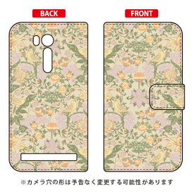 手帳型スマートフォンケース SINDEE 「Mystical Flower （ベージュ）」 ZenFone Go ZB551KL MVNOスマホ（SIMフリー端末） SECOND SKIN zenfone go ケース zenfone go カバー ゼンフォンゴー ケース ゼンフォンゴー カバー zb551kl 送料無料