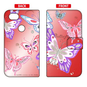 �蒠�^�X�}�[�g�t�H���P�[�X �r�c�n�� �uButterfly2 ���b�h�v Google Pixel 3a XL MVNO�X�}�z�iSIM�t���[�[���j�Edocomo�ESoftBank SECOND SKIN google pixel 3a xl �P�[�X google pixel 3a xl �J�o�[ �O�[�O���s�N�Z��3aXL
