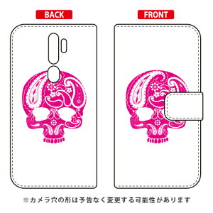 �蒠�^�X�}�[�g�t�H���P�[�X Paisley skull �s���N design by ROTM OPPO A5 2020 MVNO�X�}�z�iSIM�t���[�[���j�E�y�V���o�C�� SECOND SKIN oppo �X�}�z oppo �X�}�[�g�t�H�� oppo �X�}�z�P�[�X oppo �X�}�z�J�o�[ �I
