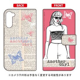 手帳型スマートフォンケース Hal Ikeda 「Another Girl コーラルレッド」 OPPO Reno3 A MVNOスマホ（SIMフリー端末）・Y!mobile・楽天モバイル SECOND SKIN oppo スマホ oppo スマートフォン oppo スマホケース oppo スマホカバー オッポ 送料無料