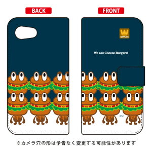 �蒠�^�X�}�[�g�t�H���P�[�X �ucheese burgers�v design by PansonWorks AQUOS R compact 701SH�ESHV41�ESH-M06 SoftBank�Eau�Edocomo SECOND SKIN aquos r compact �P�[�X aquos r compact �J�o�[ 701sh shv41 sh-m06 �P�[�X 701sh ��������