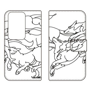 �蒠�^�X�}�[�g�t�H���P�[�X Yohei Takahashi �uWolvesline�v OPPO Reno11 A A401OP CPH2603 SECOND SKIN �P�[�X �J�o�[ �X�}�z�P�[�X �������� �ϏՌ� �v�����g �ی� �Ռ��z��