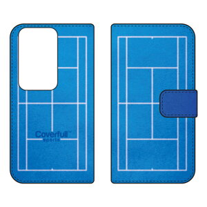 �蒠�^�X�}�[�g�t�H���P�[�X �e�j�X�R�[�g �u���[ OPPO Reno11 A A401OP CPH2603 Coverfull �P�[�X �J�o�[ �X�}�z�P�[�X �������� �ϏՌ� �v�����g �ی� �Ռ��z��