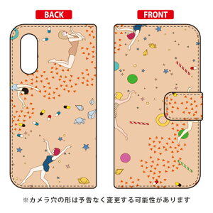 �蒠�^�X�}�[�g�t�H���P�[�X YOKEY �uMilky Way�v Android One S7�EAQUOS sense3 basic SHV48�E907SH Y!mobile�Eau�ESoftBank SECOND SKIN android one s7 �P�[�X android one s7 �J�o�[ �A���h���C�h����s7 �P�[�X �A���h���C�h