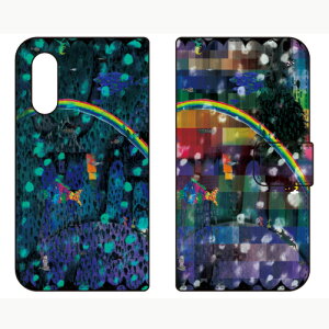 monikoto�f�U�C���V���[�Y �蒠�^�X�}�[�g�t�H���P�[�X �u���̔ޕ��v Android One S7�EAQUOS sense3 basic SHV48�E907SH Y!mobile�Eau�ESoftBank android one s7 �P�[�X android one s7 �J�o�[ �A���h���C�h����s7 �P�[�X 