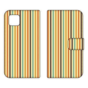 �蒠�^�X�}�[�g�t�H���P�[�X �X�g���C�v�R���N�V���� �O���[�����C�G���[ AQUOS sense4 basic A003SH Y!mobile Coverfull sense 4 basic a003sh �P�[�X a003sh �J�o�[ aquos sense 4 basic �P�[�X aquos sense 4 basic �J�o�[ a