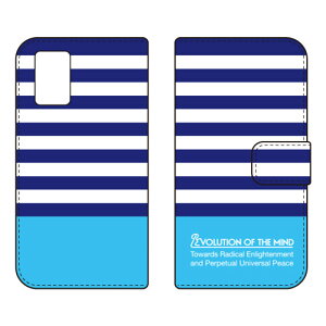 �蒠�^�X�}�[�g�t�H���P�[�X Panel border �u���[×�V�A�� design by ROTM Libero 5G III A202ZT SECOND SKIN �P�[�X �J�o�[ �X�}�z�P�[�X �������� �ϏՌ� �v�����g �ی� �Ռ��z��