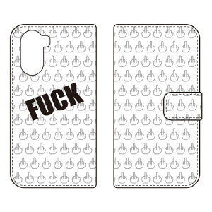 �蒠�^�X�}�[�g�t�H���P�[�X Cf LTD FUCK �z���C�g Libero 5G IV A302ZT Coverfull �P�[�X �J�o�[ �X�}�z�P�[�X �������� �ϏՌ� �v�����g �ی� �Ռ��z��
