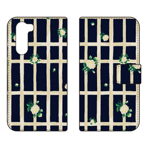 �蒠�^�X�}�[�g�t�H���P�[�X SINDEE �uFlower Grid �i�l�C�r�[�j�v nubia S 5G A403ZT SECOND SKIN �P�[�X �J�o�[ �X�}�z�P�[�X �������� �ϏՌ� �v�����g �ی� �Ռ��z��