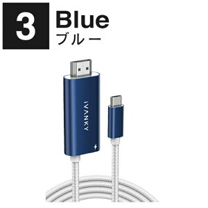 USB-C to HDMI PD 100W [dP[u Steam Deck OLED ASUS ROG Ally X MSI Claw Switch Q[ 4K@60Hz A_v^[ er TV j^[ iVANKY VDC 