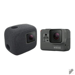 GoPro HERO 7 / 6 / 5 �Ή� �h���X�|���W�P�[�X �S�[�v�� �q�[���[ �V���[�Y �h�� gopro �h���P�[�X ���h �}�C�N �����艹�h�~ �h���J�o�[ �����h�~ �^���m�C�Y�΍� �X�|���W���J�o�[ �X�|���W���P