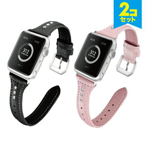 ���݌Ɍ���������y2�{�Z�b�g�z Apple Watch �A�b�v���E�H�b�` T slim design with synthetic diamond real leather belt �����_�C�������h �{�v ���U�[ �A�b�v���E�H�b�`�X�g���b�v �I���W�i�� �o���h �Z���u 