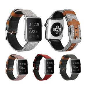 ���݌Ɍ��������Apple Watch �A�b�v���E�H�b�` Nylon dean desgin real leather belt �i�C���� �f�B�[�� �f�U�C�� ���A�� ���U�[ �x���g �i�C���� �{�v �y�� ��v ��� �V���v�� �I���W�i�� �o���h ������ 