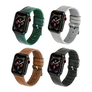 ���݌Ɍ��������Apple Watch �A�b�v���E�H�b�` Integration silicone and real leather belt �C���e�O���[�V���� �V���R�� and ���A�� ���U�[ �x���g �A�b�v���E�H�b�`�X�g���b�v ��� �V���v�� �I���W�i�� 