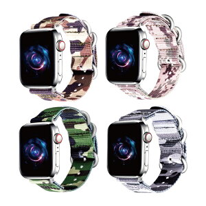 ���݌Ɍ��������Apple Watch �A�b�v���E�H�b�` Camoflage nylon desgin belt �J���t���[�W�� �i�C���� �f�U�C�� �x���g �i�C���� �J���t���[�W�� �J�� ���� NATO �A�[�~�[ �y�� ��v �I���W�i�� �o���h 