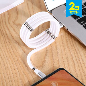 y2{Zbgz USB A to Type-C P[u 1m 2.4A Flexible spring storage magnetic data cable [d f[^] X}[gtH X}z Nintendo Switch J [dP[u ^ TypeC ^CvC P[u 