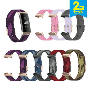 �y2�{�Z�b�g�z Fitbit Charge 3 / 4 �t�B�b�g�r�b�g �`���[�W 3 / 4 Nylon denim belt �i�C���� �f�j�� �x���g �J���t�� �V���v�� �X�g���C�v �i�C���� �y�� �x���g �o���h �r���v�o���h �����o���h �r��