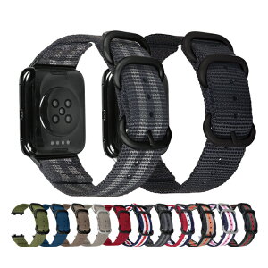���݌Ɍ��������OPPO Watch �I�b�| �E�H�b�` Nylon canvas woven watch belt �i�C���� �L�����o�X �E�[�u�� �E�H�b�`�x���g 41mm 46mm �i�C���� �A�[�~�[ NATO �X�}�[�g�E�H�b�` �o���h ��l �����Y ���f�B