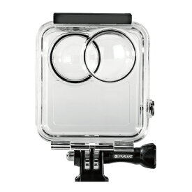 PULUZ PU466 GoPro Max ゴープロ マックス 40m Waterproof case ウォータープルーフ ケース ハウジング ケース 防水ケース 保護ケース シュノーケリング スキューバーダイビング カメラ防水対策 水中撮影用 高透明度 送料無料