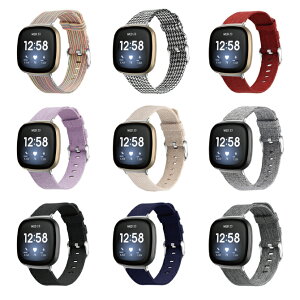 Fitbit tBbgrbg Versa 3 o[T 3 Sense ZX New design canvas belt j[ fUC LoX xg iC y xg oh rvoh oh rvxg xg ȒP 