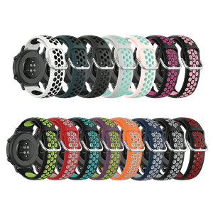 Dual color silicone belt metal button fA J[ VR xg ^ {^ 20MM 22MM i X|[c X}[gEHb` X}[gv xg oh Samsung TX Garmin K[~ LG 